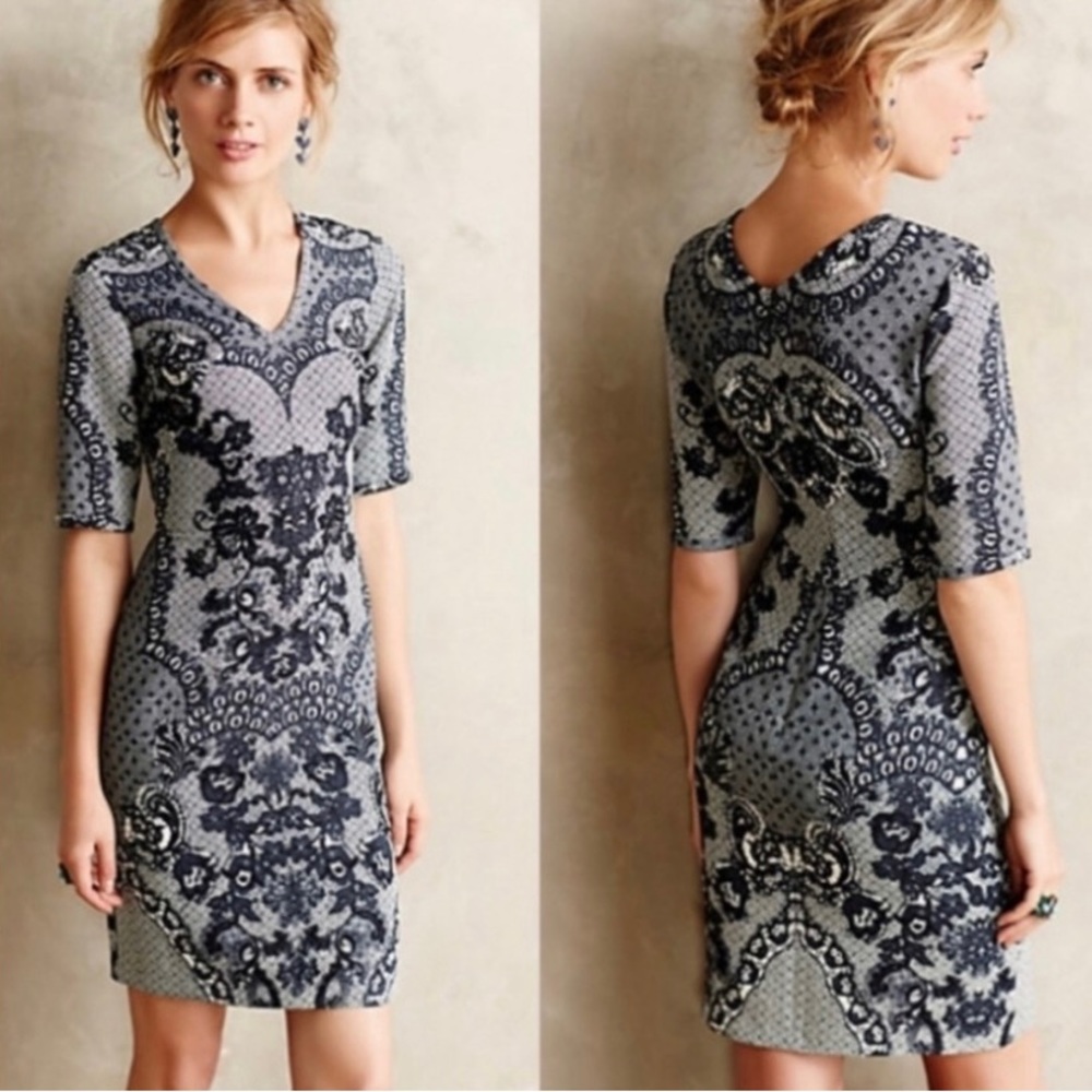 Yoana Baraschi Fitted Dress- Size 0